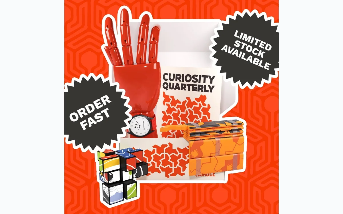 Completed Curiosity Box electronics and mechanics project