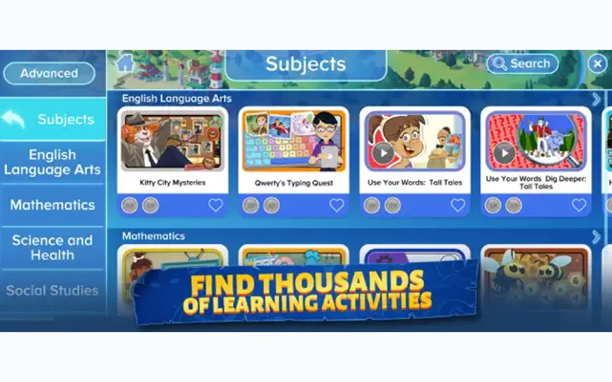 Adventure Academy multiplayer learning world