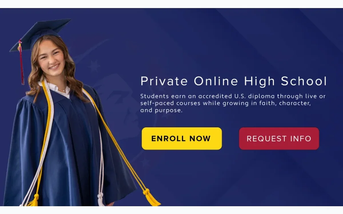 American Heritage Online High School alternate crop of the source-linked product visual