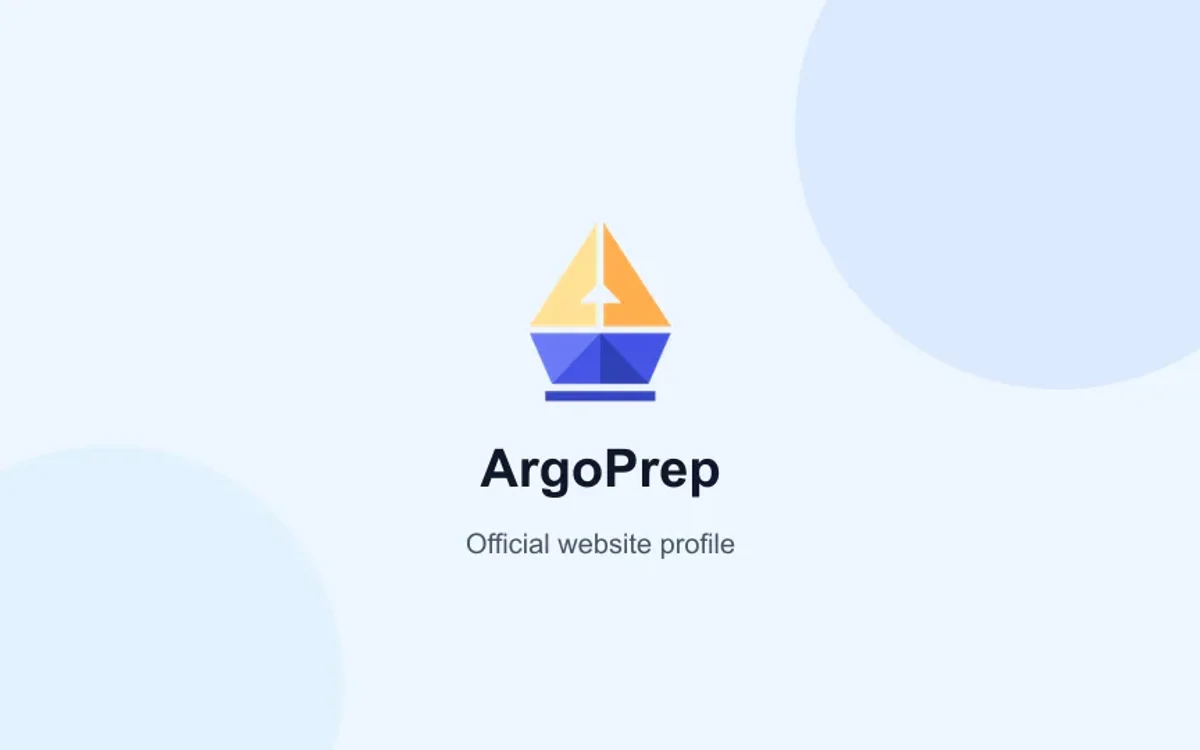 ArgoPrep official website and product experience