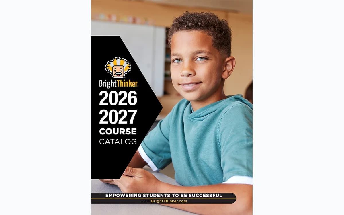 Bright Thinker 2026-27 course catalog