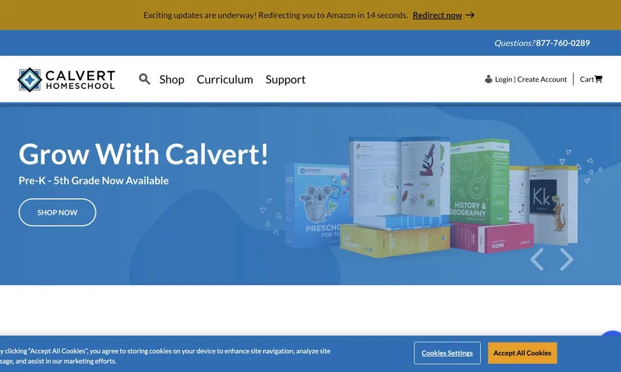 Calvert Homeschool product preview