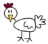 Chicken Scratch Books logo