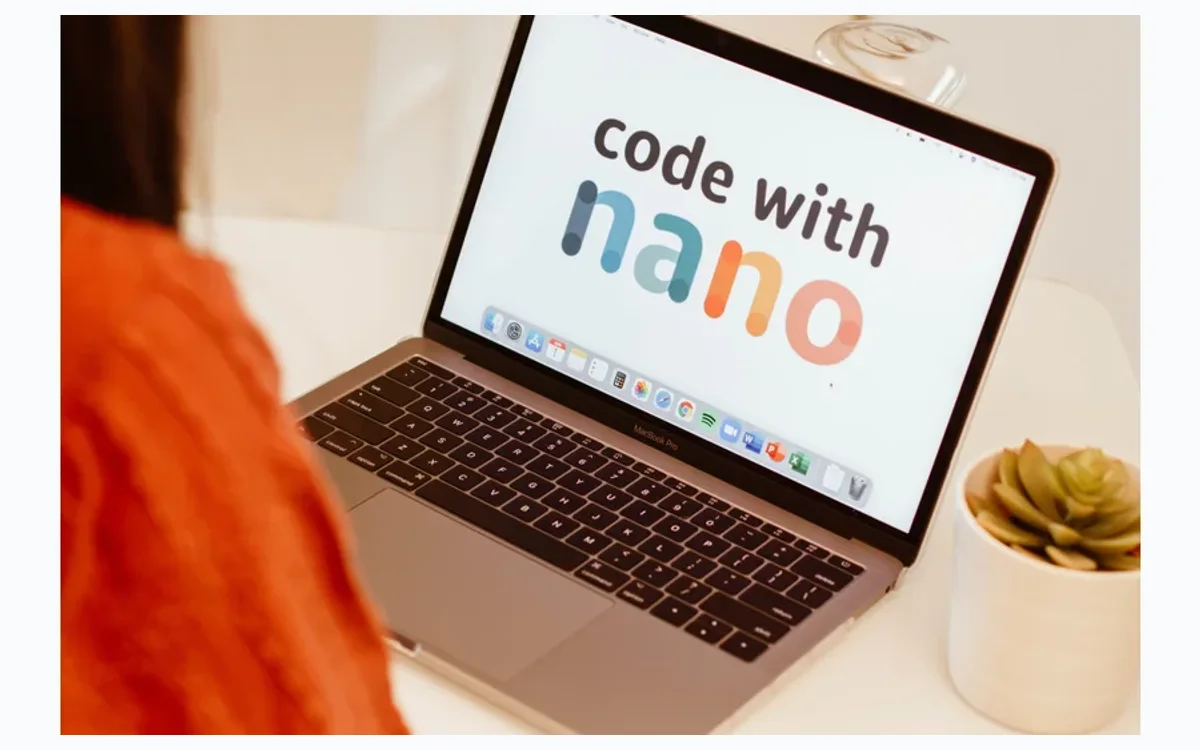 Code With Nano product or service visual