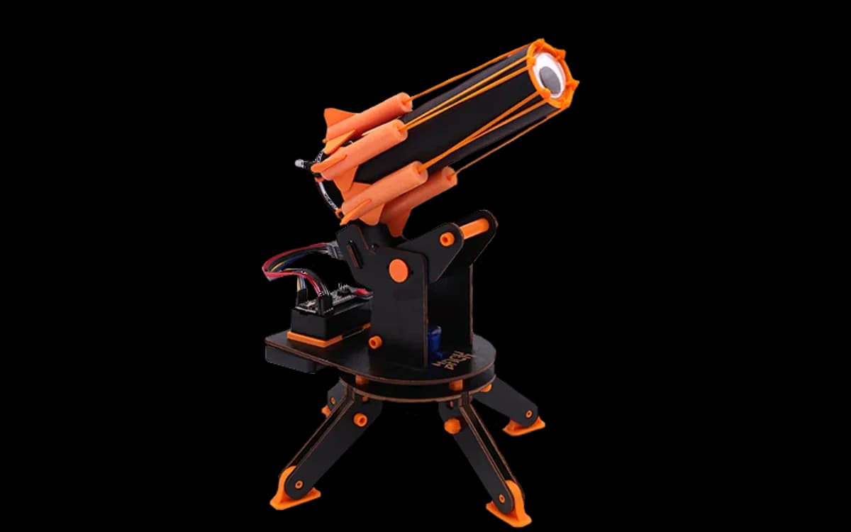 Photo of a Hack Pack IR Turret