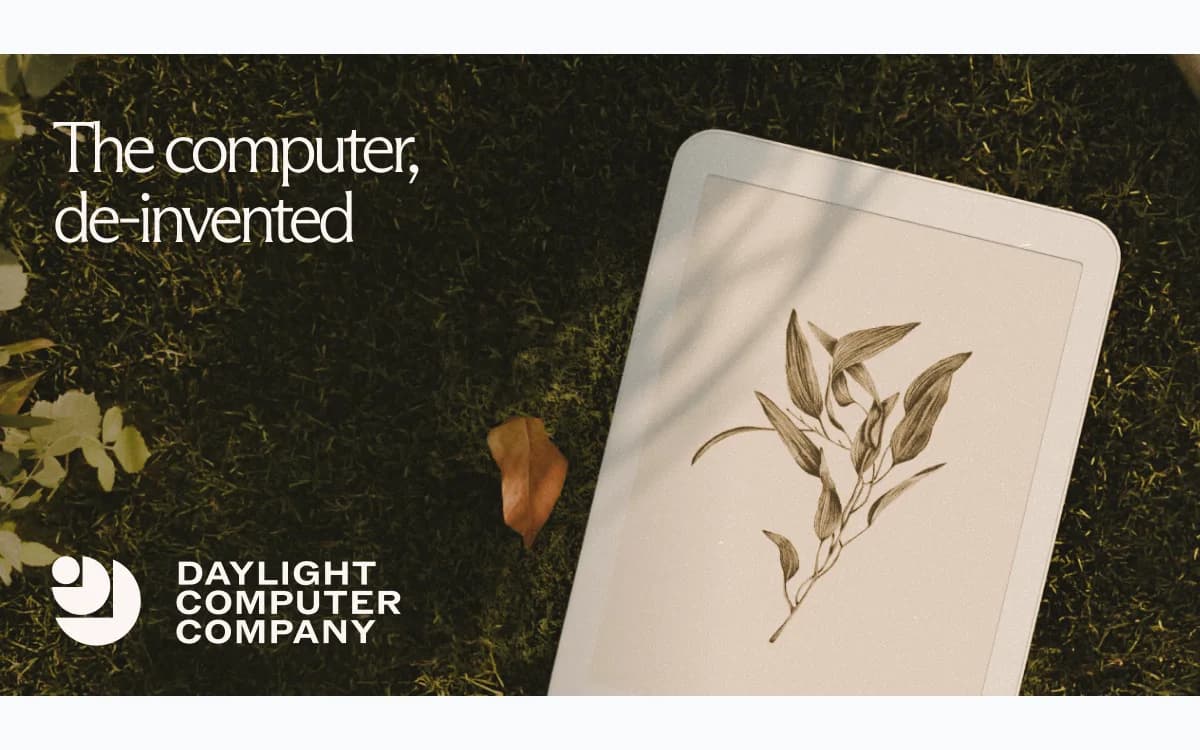 Daylight DC-1 paper-like Android tablet