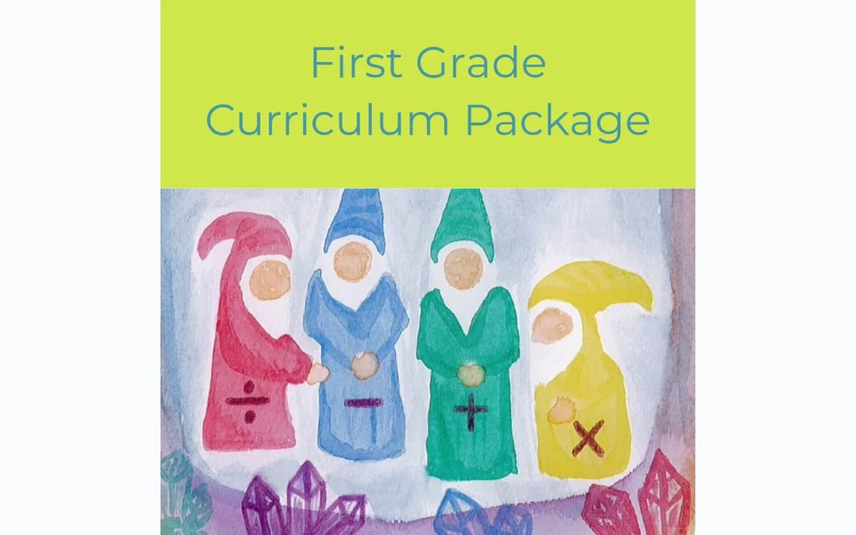 Earthschooling first-grade curriculum package