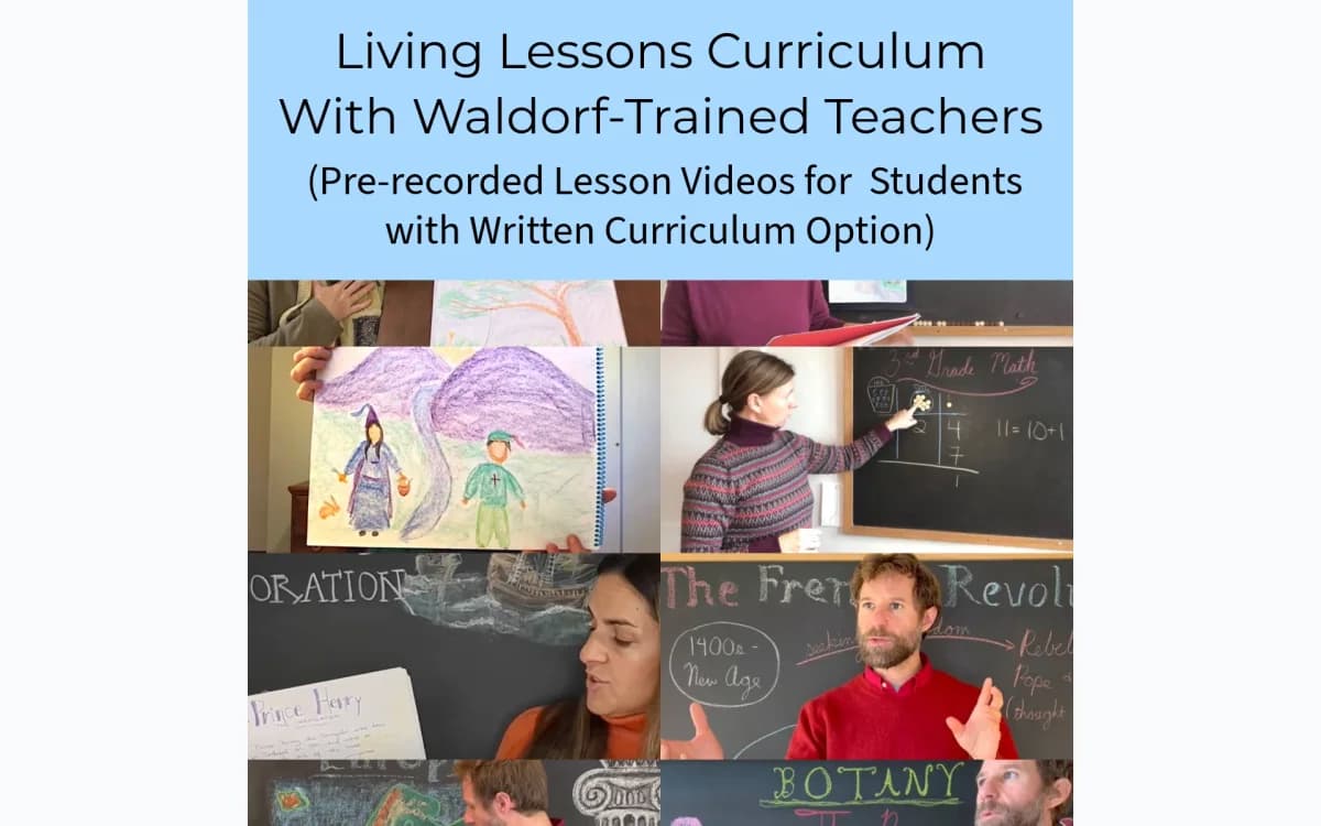 Earthschooling recorded Living Lessons