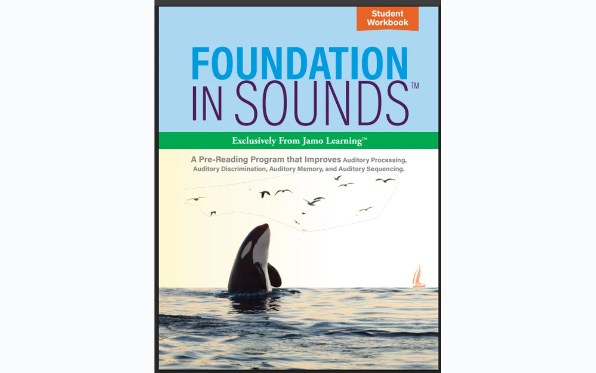 Foundation in Sounds student workbook cover