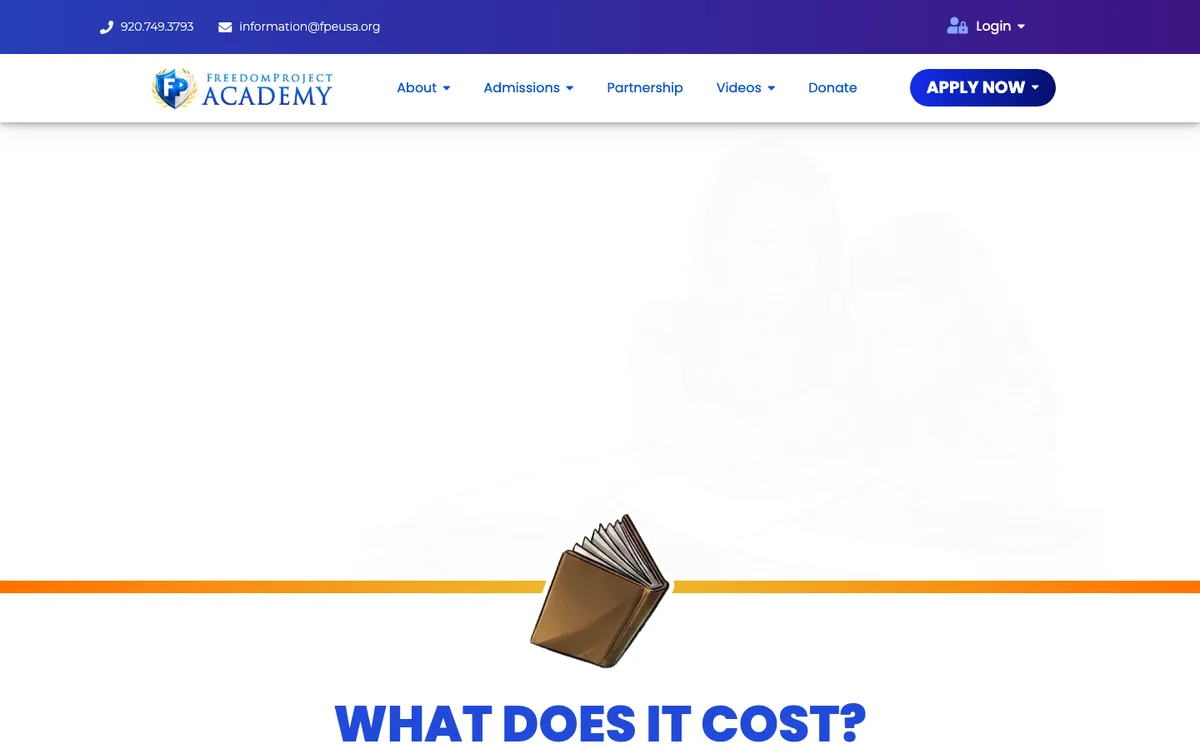 FreedomProject Academy live, anytime and homeschool tuition tracks
