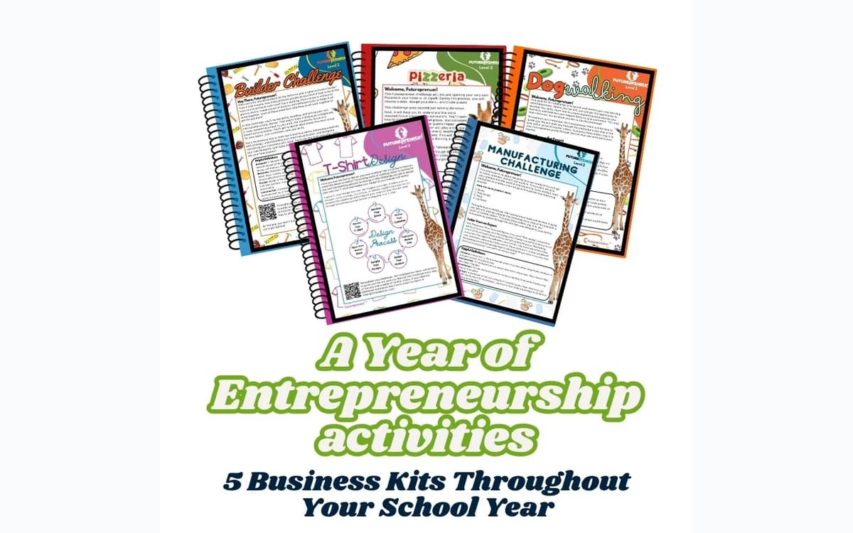Futurepreneur pizzeria small-business learning kit
