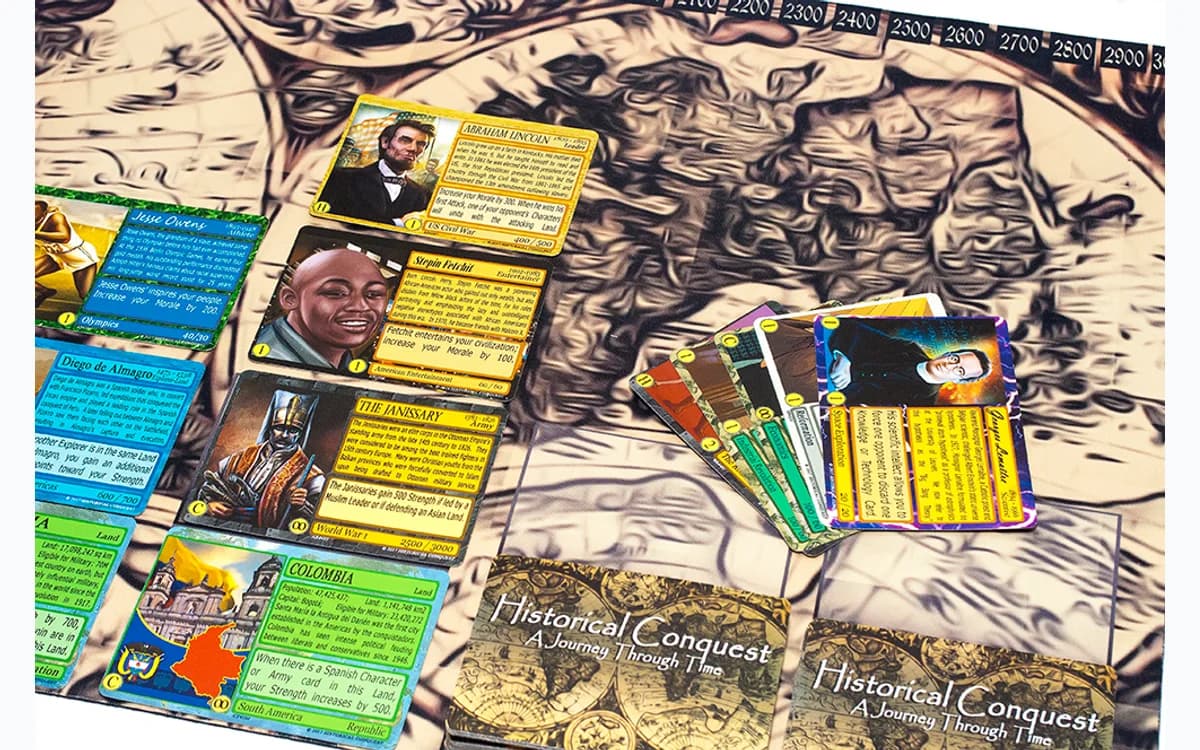 Historical Conquest history card decks
