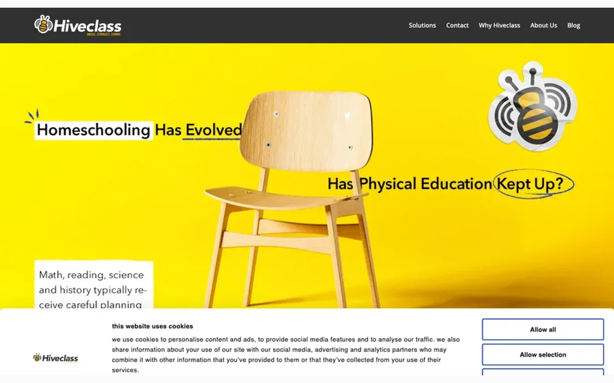 HiveClass product or service visual