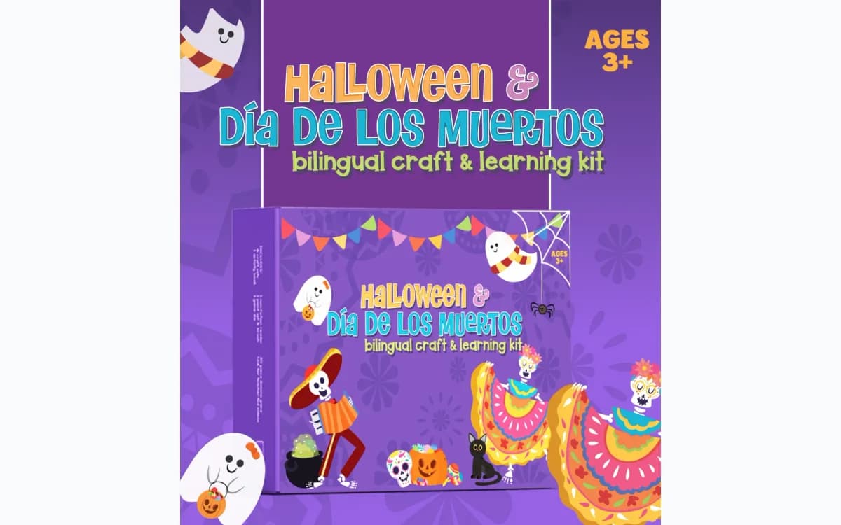Hola Amigo themed Spanish learning activity kit