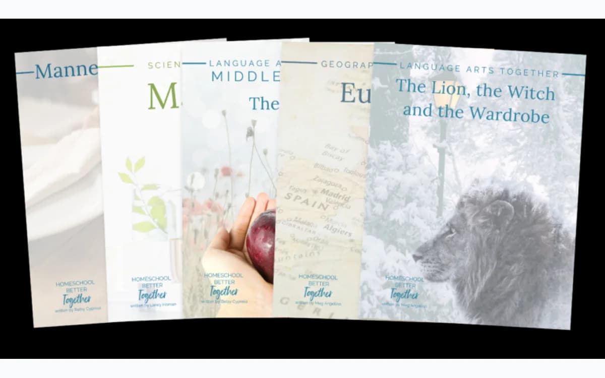 Homeschool Better Together multi-age subject resources