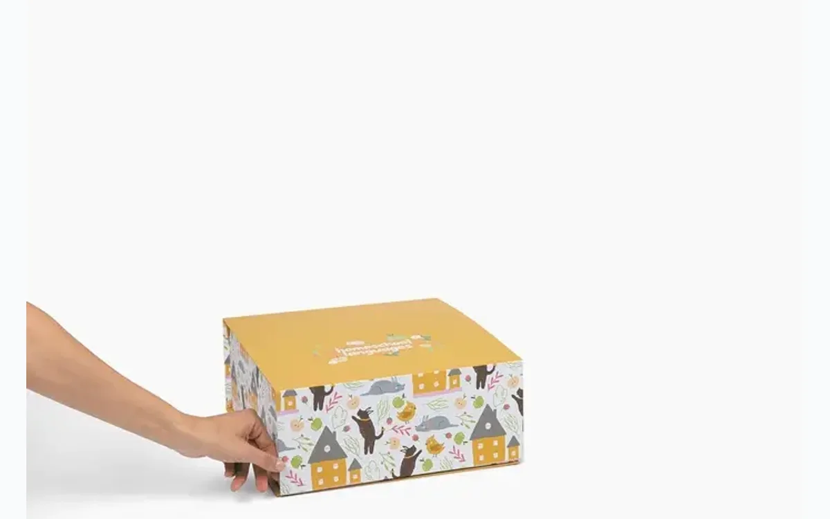 Homeschool Languages Level 1 curriculum box