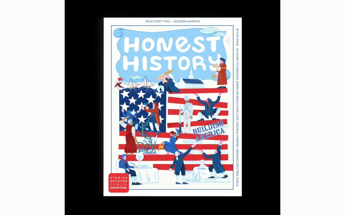 Honest History illustrated individual magazine issue