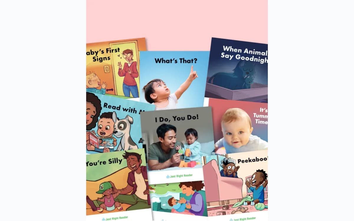 Just Right Reader Board Books™, 0-12 Months - Just Right Reader