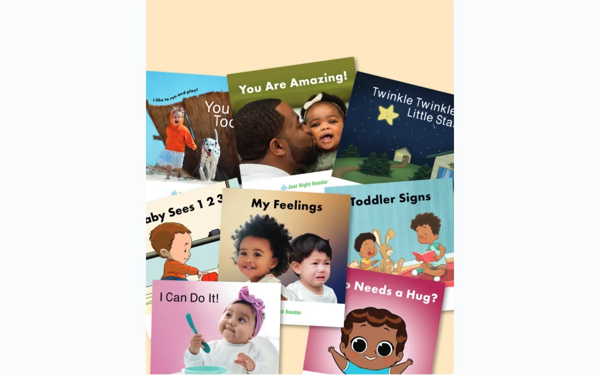 Just Right Reader Board Books™, 12-24 Months - Just Right Reader