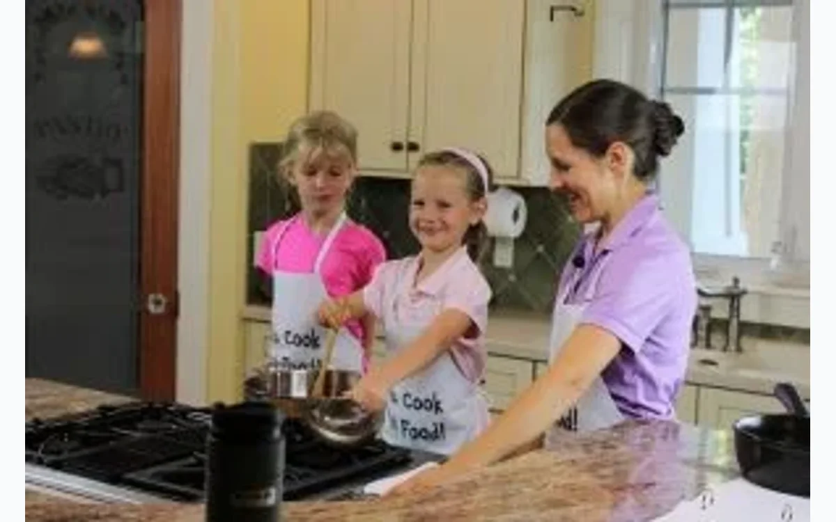 Kids Cook Real Food intermediate stovetop lesson