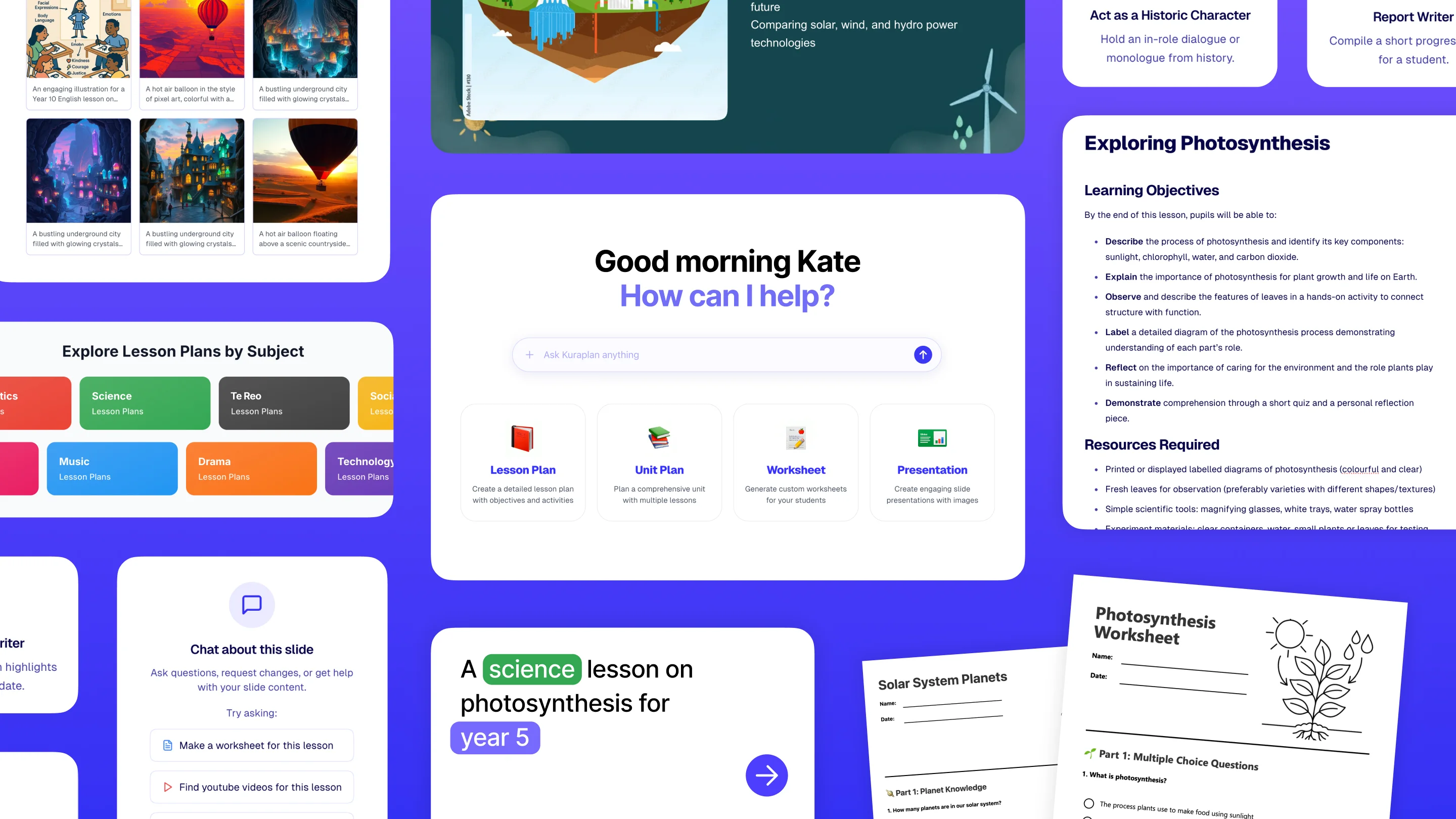 Kuraplan product preview