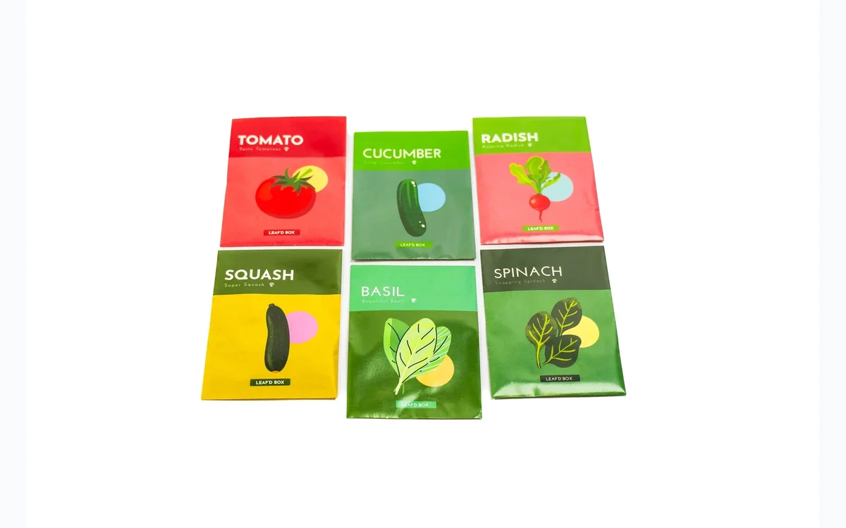 Leaf'd Box hands-on gardening curriculum materials