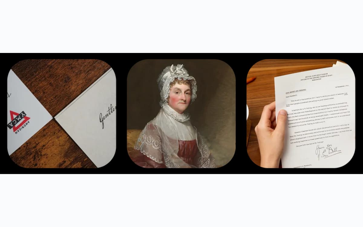 Letterjoy historic letter, envelope, and context materials