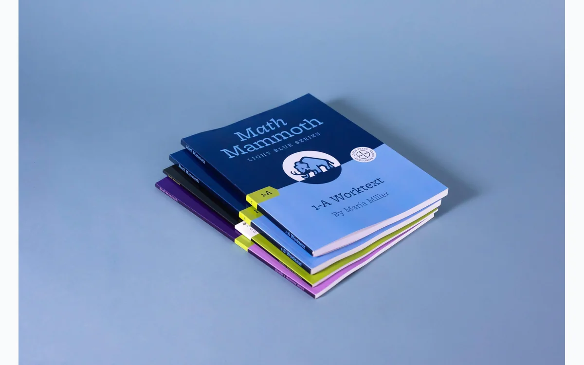 Logos Press Math Mammoth student worktexts