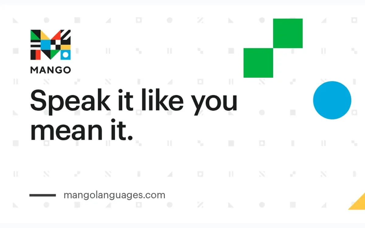 Mango Languages product or service visual