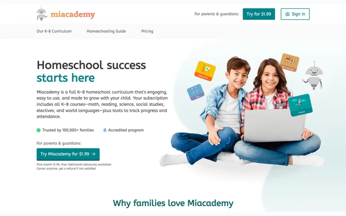 Miaplaza (Miacademy & MiaPrep) product or service visual