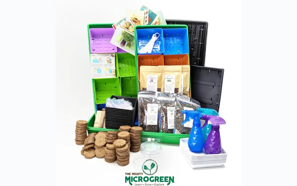 The Mighty Microgreen classroom educational kit