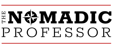 The Nomadic Professor logo