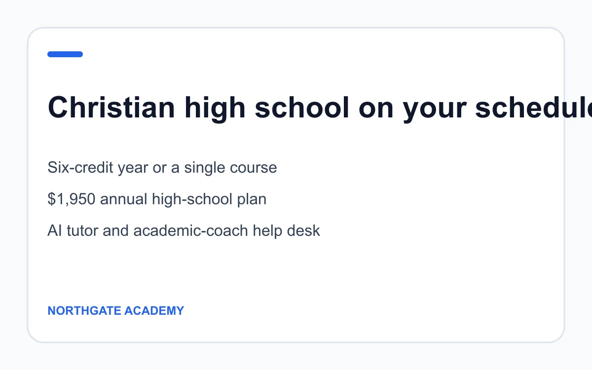 Northgate Academy plan, price and support