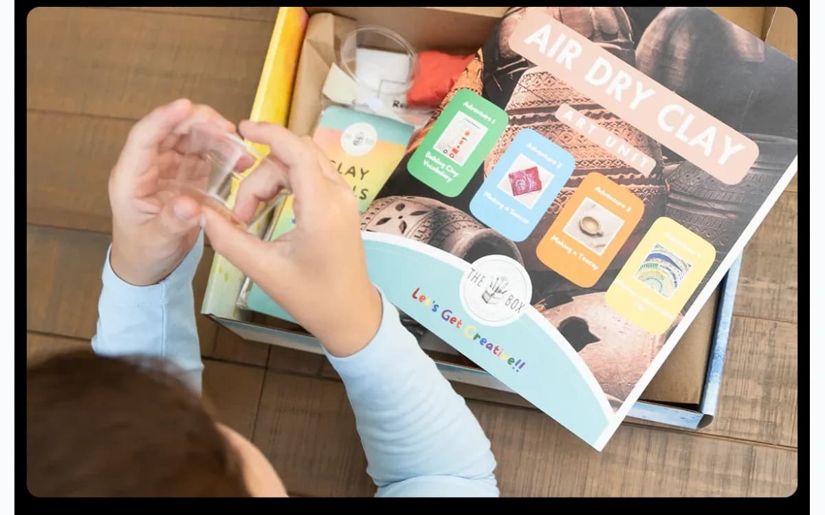 Outside the Box Creation homeschool art curriculum kit