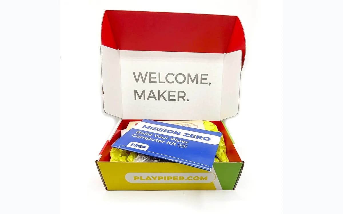Piper Computer Kit components and build process