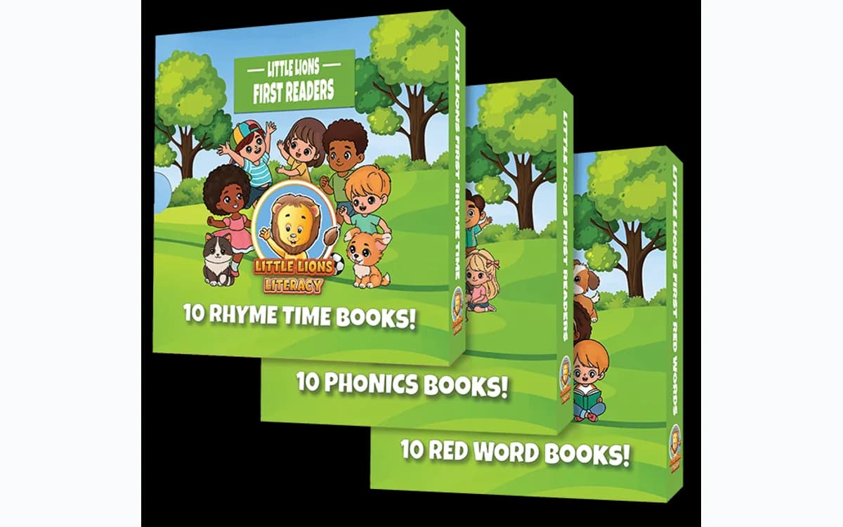 PRIDE Little Lions decodable first-reader book bundle
