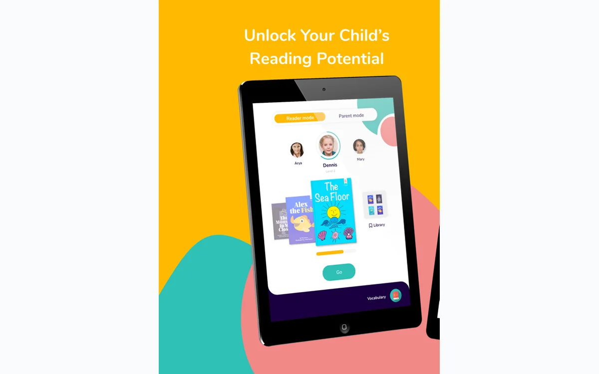 Readability child reading dashboard