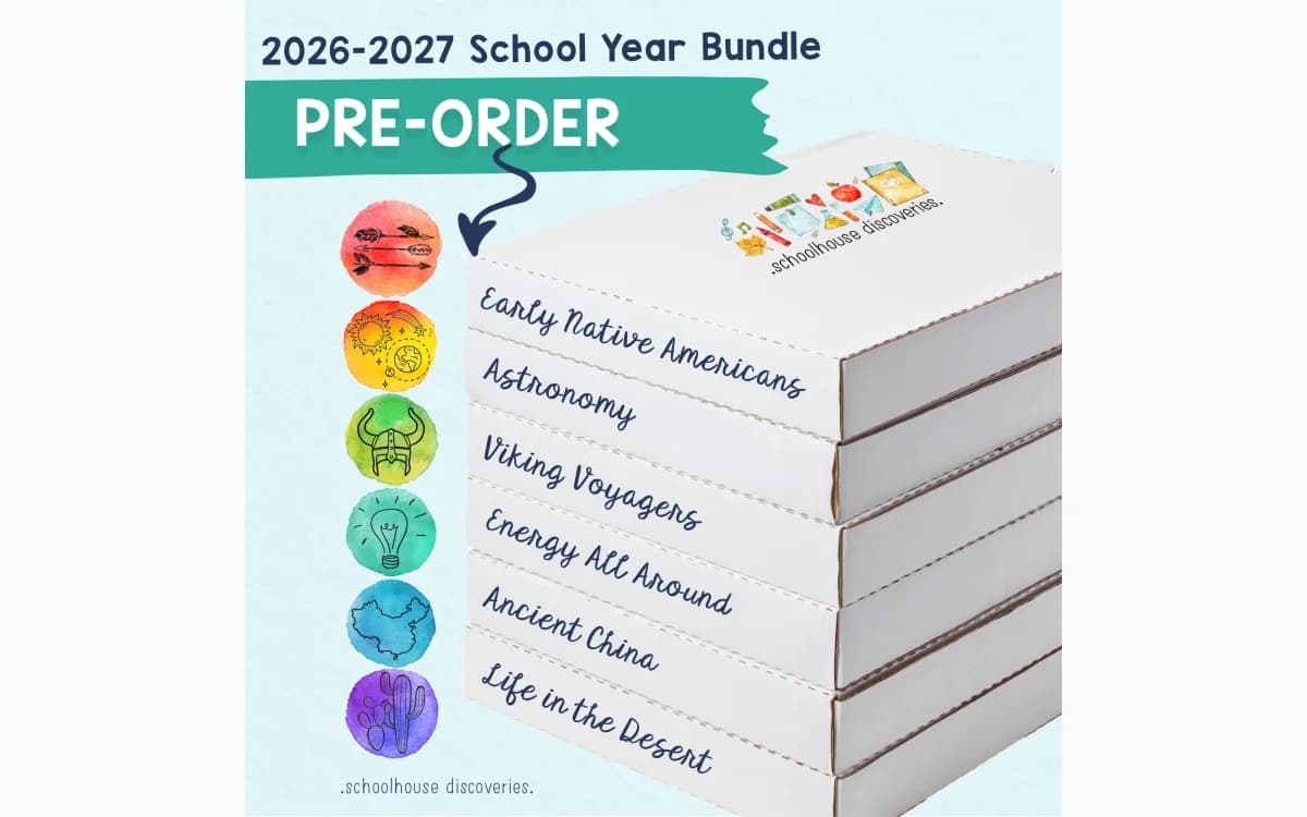 Schoolhouse Discoveries six-kit school-year bundle