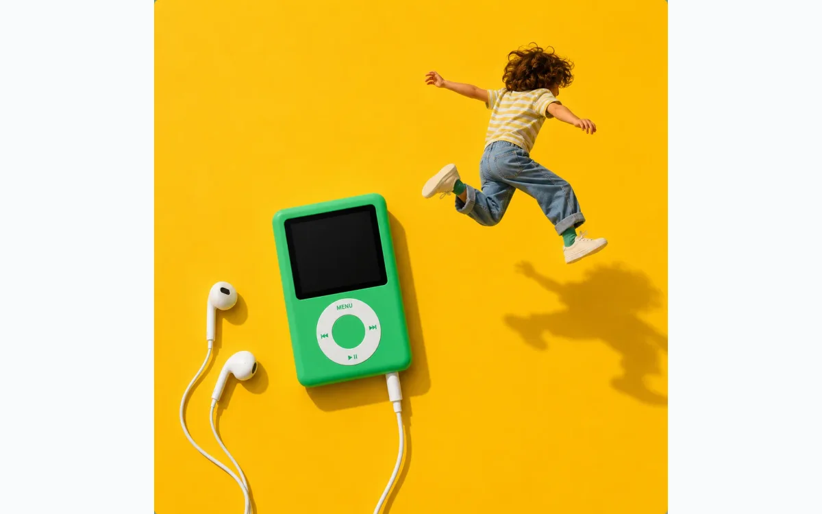 StorybuttonGo screen-free audio player and included audio stories