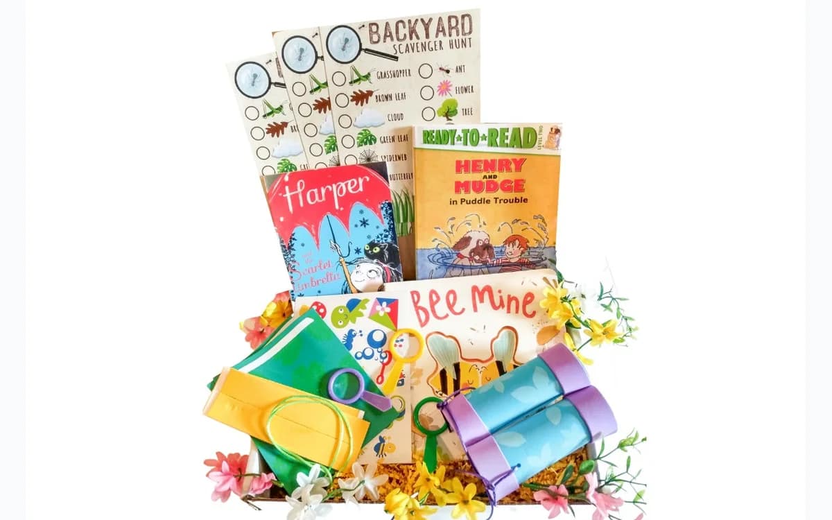 The Storytime Box monthly book and activity selection