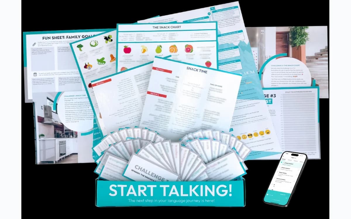 TalkBox.Mom Snacks and Kitchen box materials