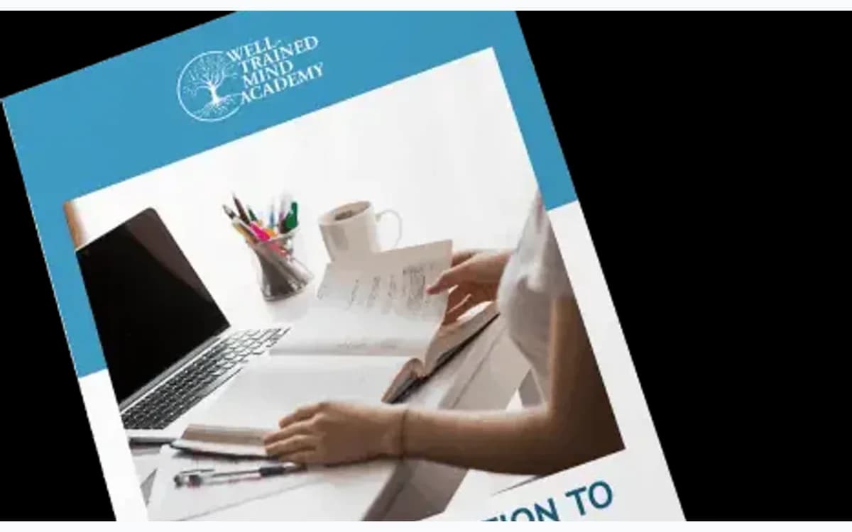 Well-Trained Mind Academy product or service visual