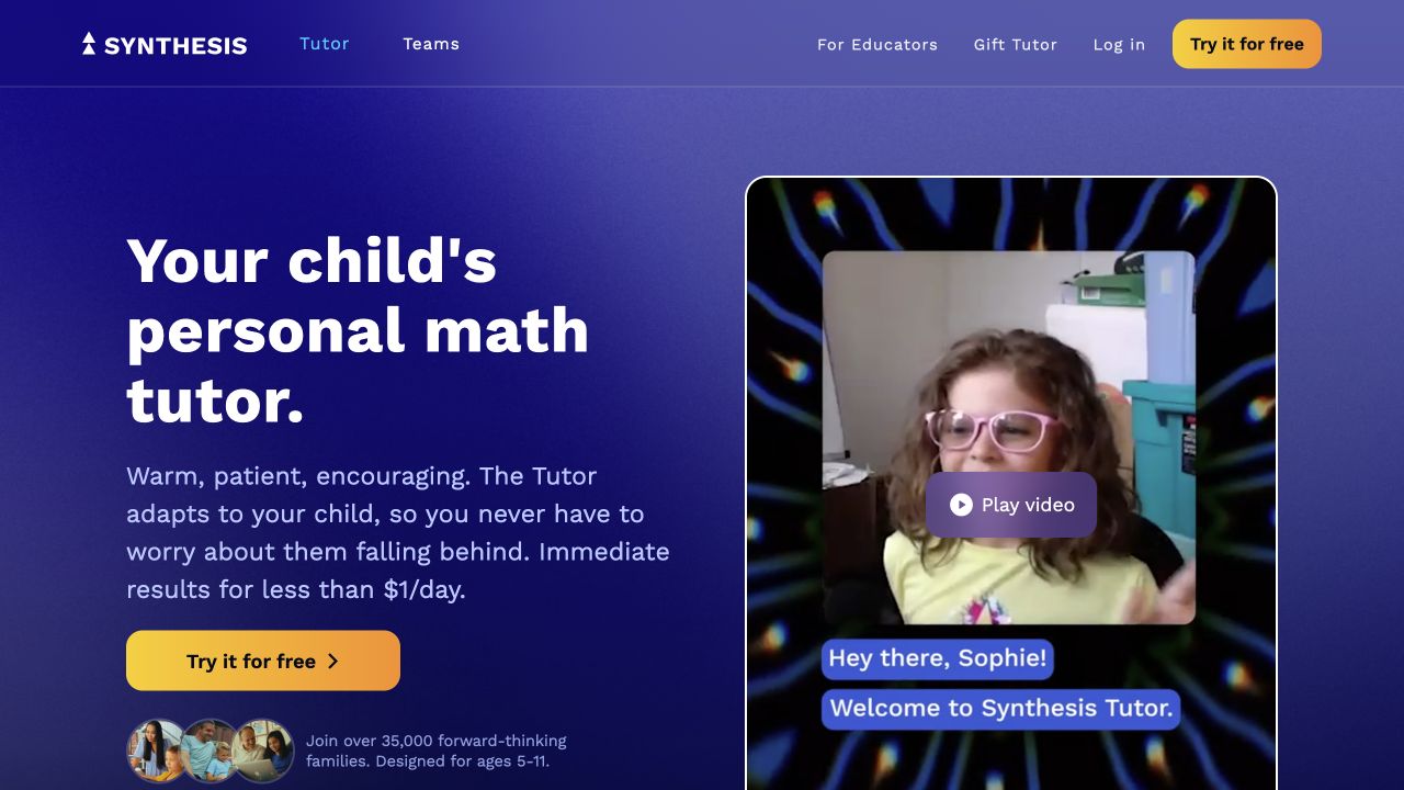 Synthesis Tutor reference