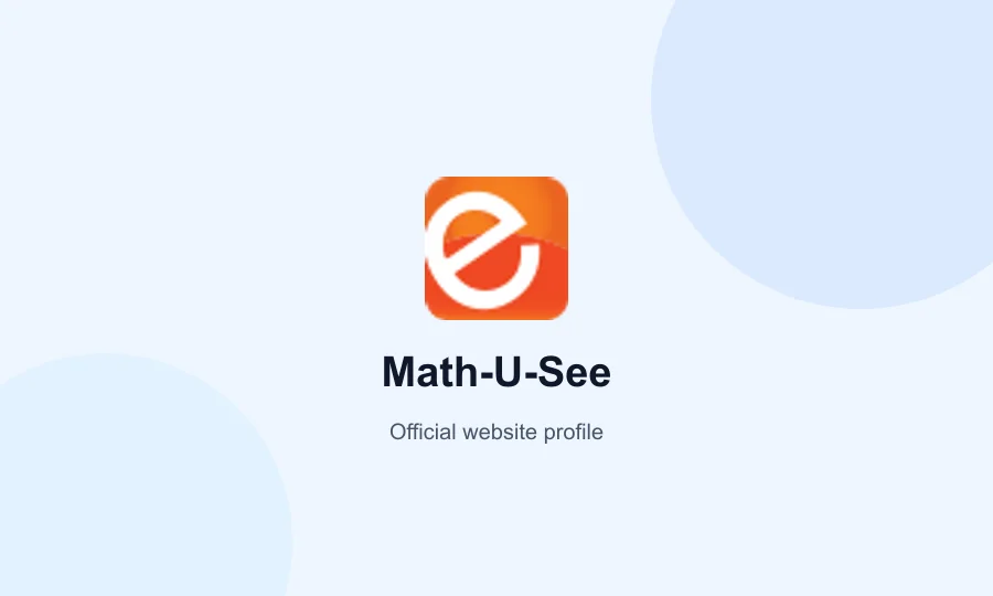 Math-U-See reference